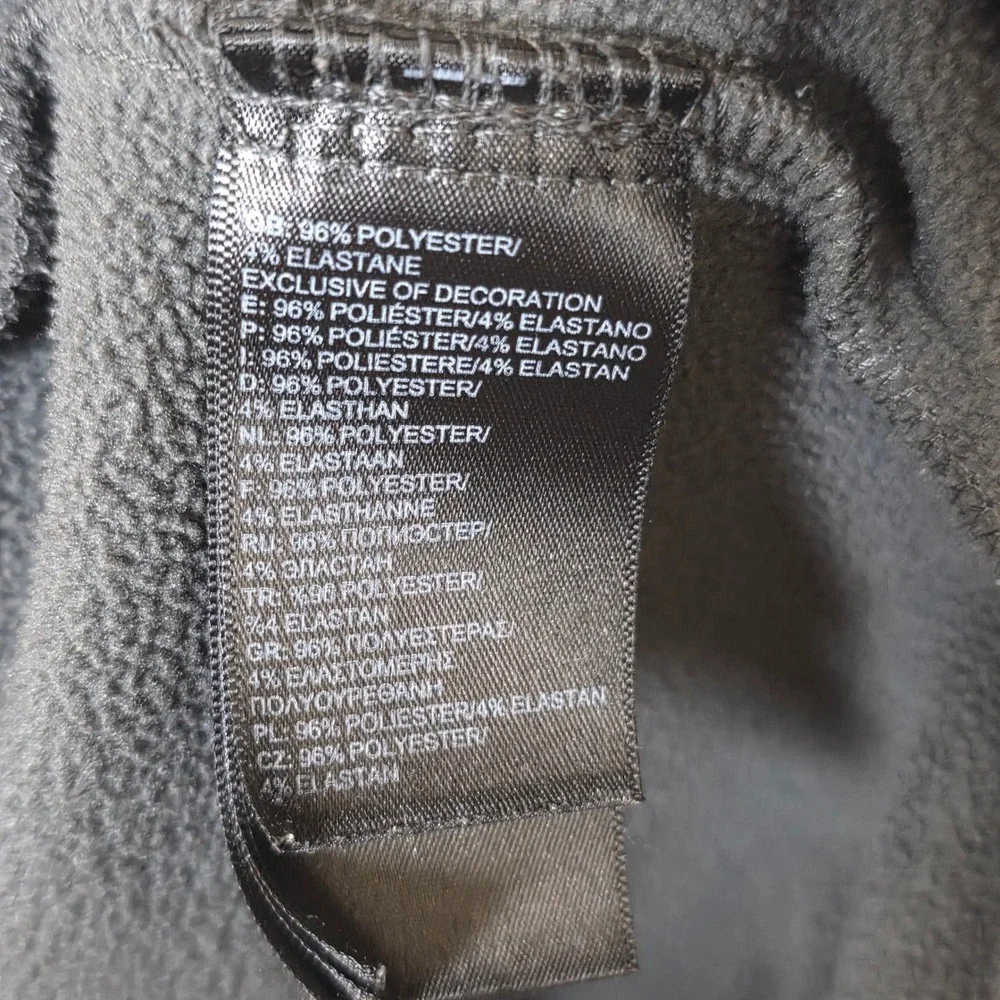 The North Face Quarter Zip Pullover Mens Medium Gray Fleece Gorpcore
